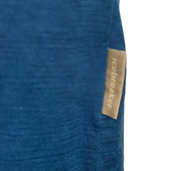 Icebreaker Superfine Ultralite Pure Marino Wool Womens Short Sleeve Shirt Large - Picture 8 of 8